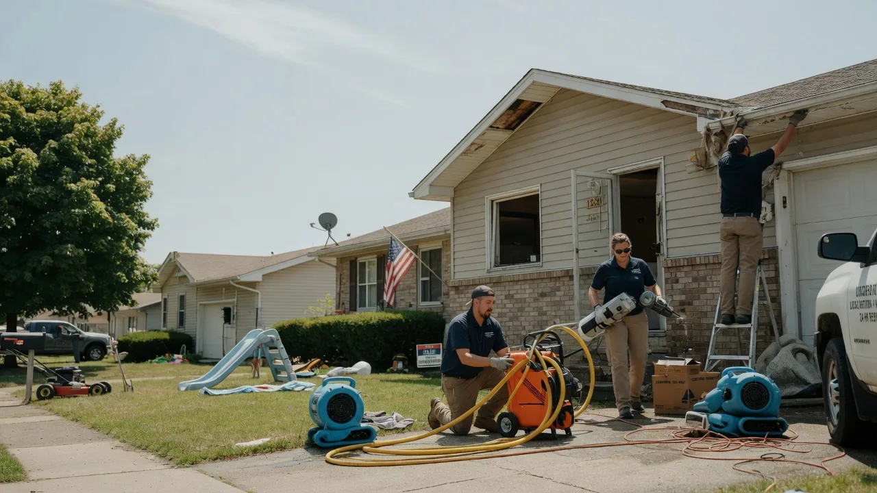 Water Damage Restoration in Frankfort, IL near me